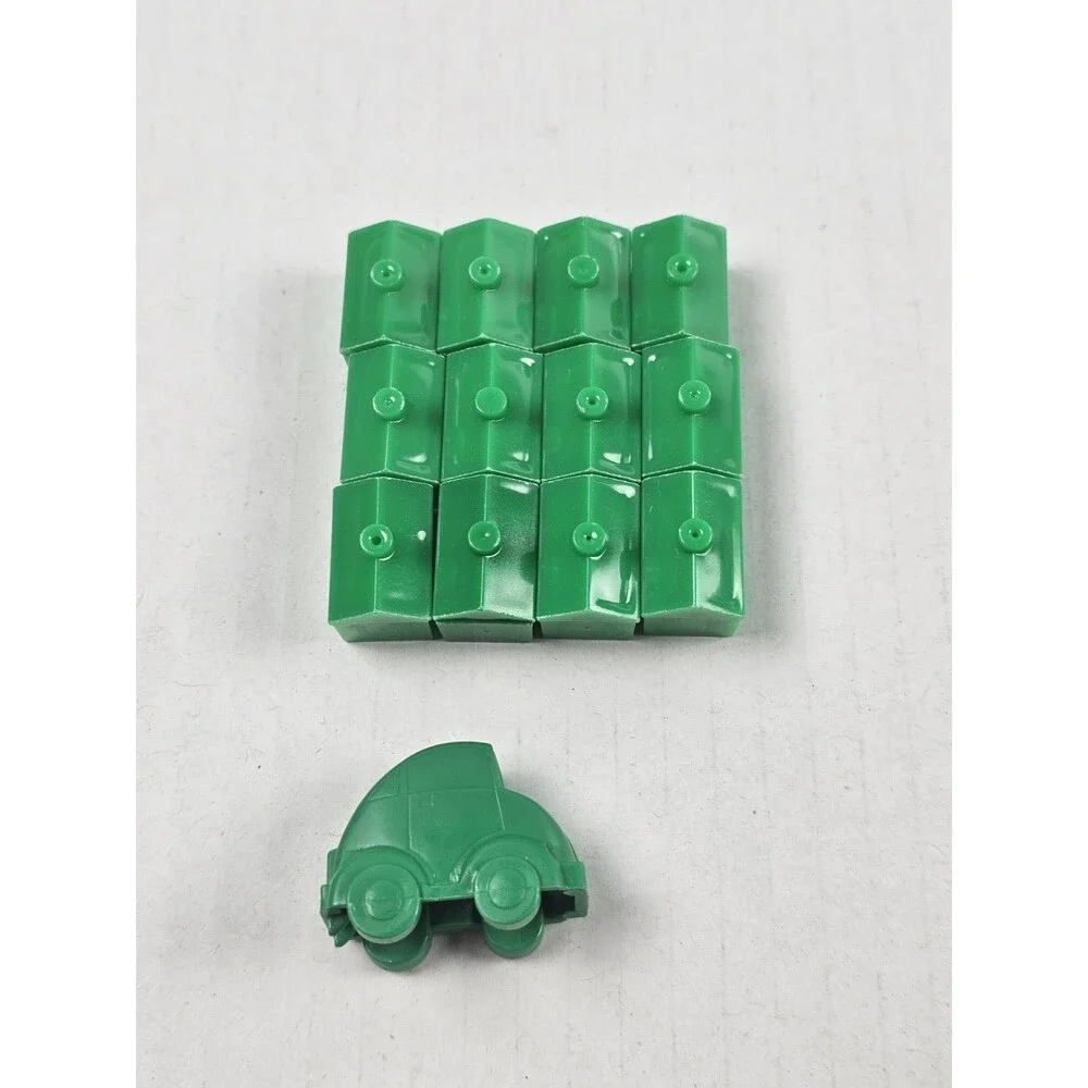 Monopoly Junior 1990 Replacement Pieces Blue Yellow Green or Red